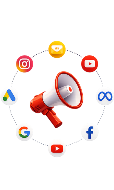 estrategia multicanal ecommerce publicidad digital google meta tiktok youtube emai